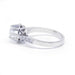 Bague 52 Solitaire or blanc diamants 58 Facettes 190345R