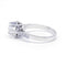 Bague 52 Solitaire or blanc diamants 58 Facettes 190345R