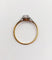 Bague solitaire art deco or 18k diamant de 0,15 carats 58 Facettes A05975