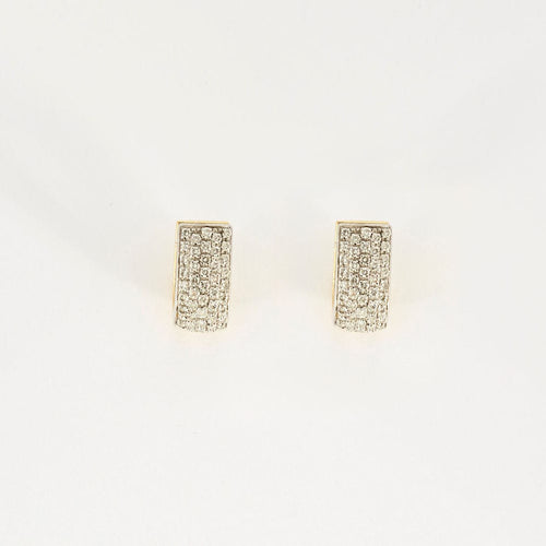 Boucles d'oreilles Boucles d'oreilles bicolores Diamants 58 Facettes