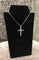 Pendentif Pendentif croix ancienne diamants et or blanc 58 Facettes