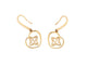 Boucles d'oreilles boucles d'oreilles LOUIS VUITTON idylle blossom coeur or jaune 18k 58 Facettes 267819