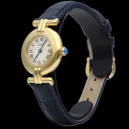 Montre Cartier Montre Colisée Must De Cartier Vermeil 58 Facettes MT44863