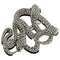 Broche 3 serpents diamants blancs et verts