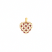Collier Pendentif Cœur - Diamants & Rubis 58 Facettes