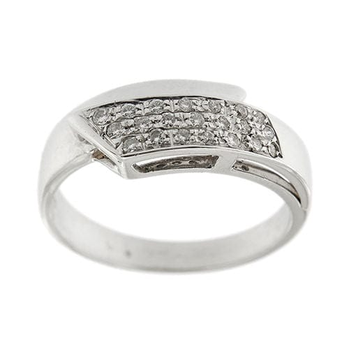 Bague Bague Contrarié avec diamants 58 Facettes 18525