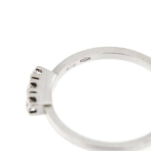 Bague Bague trilogie sertie de diamants de 0,24 ct 58 Facettes 31998