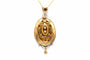 Pendentif Pendentif Napoléon III en or jaune 18k et perles 58 Facettes 23350