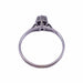 Ring 51 White Gold & Diamond Ring 58 Facettes 15-GS32567