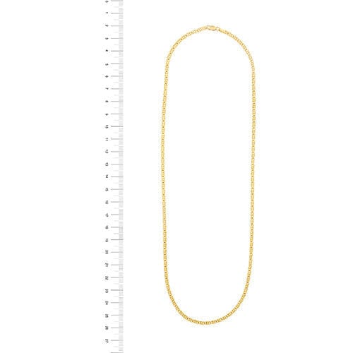 Collier Collier en or jaune maille œil de tigre 58 Facettes 33121