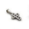 Pendentif Pendentif Croix - Or blanc & Diamants 58 Facettes 250032SP