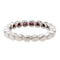 Bague 54 Bague Or Blanc Saphir 58 Facettes 2698713CN