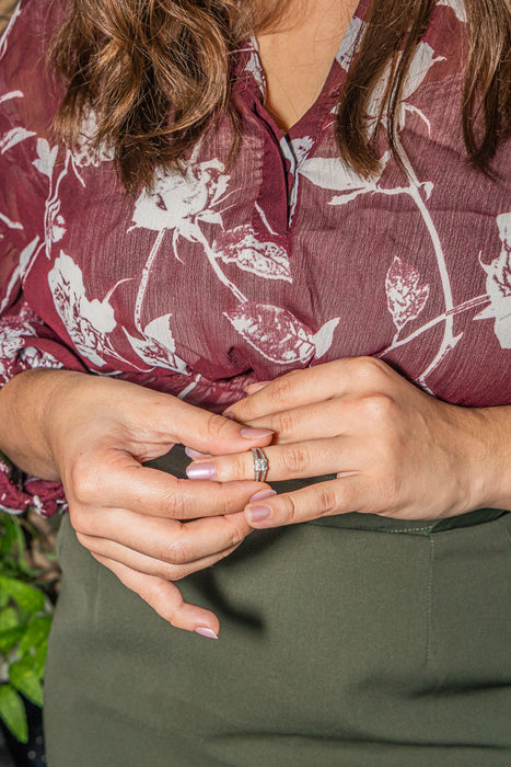 Mauboussin Bague Chance of love Or blanc Diamant