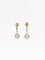 Boucles d'oreilles Boucles d'oreilles pendantes Belle Epoque diamants perles 58 Facettes J257B