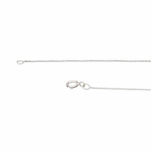 Collier Collier Solitaire Or blanc Diamant 58 Facettes 2538671CN