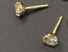 Boucles d'oreilles Boucles d'Oreilles Puces Diamants Or Jaune 58 Facettes A10509