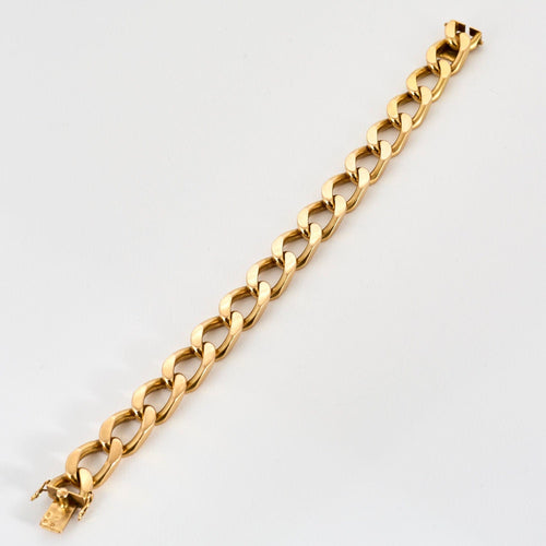 Bracelet Bracelet or jaune, maille gourmette 58 Facettes CHOL1029
