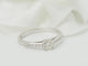Bague 53 Bague solitaire en or blanc et diamant 0.41ct 58 Facettes 30920