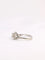 Bague 55 Bague marguerite vintage diamants & or blanc 58 Facettes J318