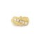 Bague 56 Bague Vintage Branchage Diamants Or Jaune 58 Facettes B374