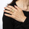Bague 55 Chevalière Art Déco vintage en or jaune avec blason familial 58 Facettes G14015