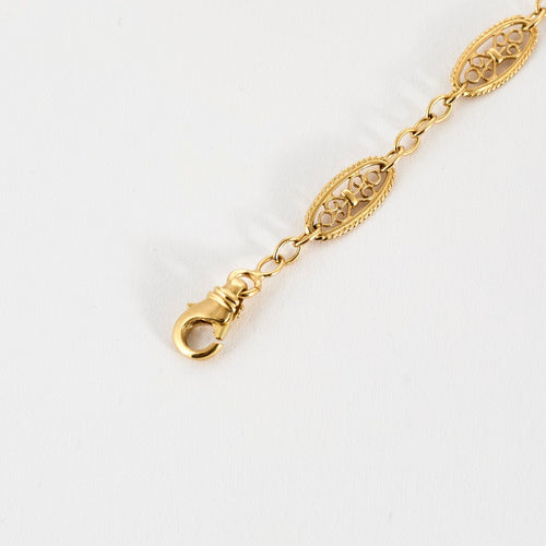 Bracelet Bracelet draperie or jaune 58 Facettes PER15086