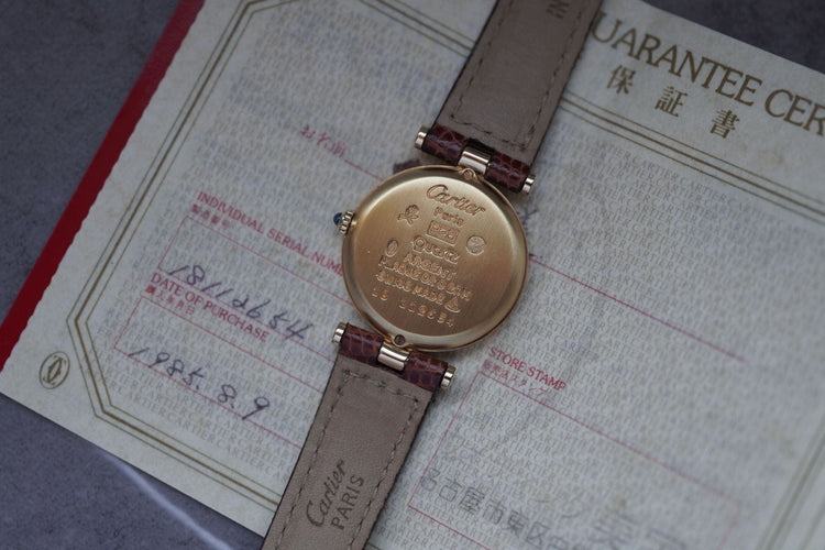 Montre Cartier Must de Vendôme 18 58 Facettes