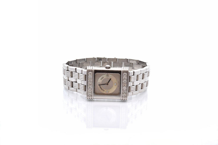 Montre OJ PERRIN - Montre acier et diamants 58 Facettes 26907dv