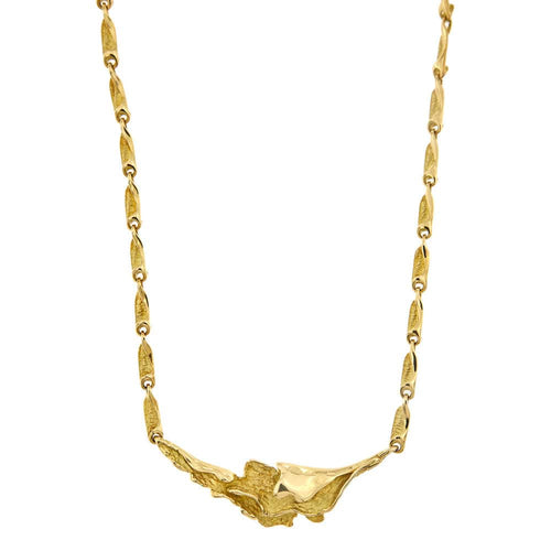 Collier Collier feuille 58 Facettes 34514