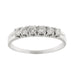 Bague 59 Bague en or blanc avec diamants 58 Facettes 33630