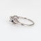 Bague Bague de fiançailles Art déco vintage en or 14 carats avec diamants et saphirs, taille 6,25, bijou en filigrane 58 Facettes G1105