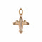 Pendentif Pendentif avion or jaune 58 Facettes CVP168