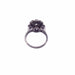 Bague 51 Bague Entourage Fleur Or Blanc 18 k Diamants 58 Facettes 11-GS30403-01