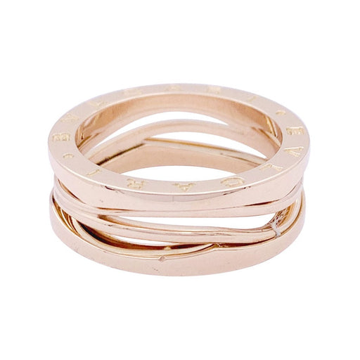 Ring 60 Bulgari “B.Zero1 Zaha Hadid” ring in pink gold. 58 Facettes 33690