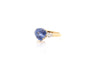 Bague 51 Bague saphir de 6,62cts et diamants 58 Facettes 26791-26644