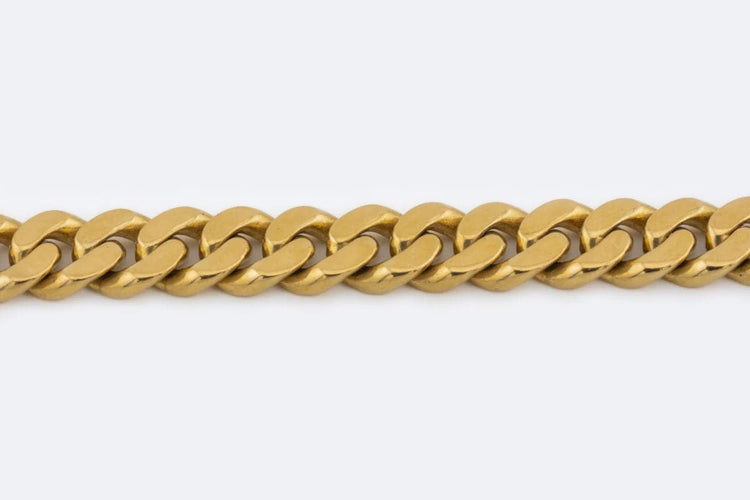 Bracelet Oro Giallo Bracelet à maillons cubains en or jaune 58 Facettes brc251