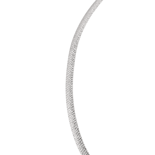 Collier Collier deux ors maille omega, reversible 58 Facettes BO/250006