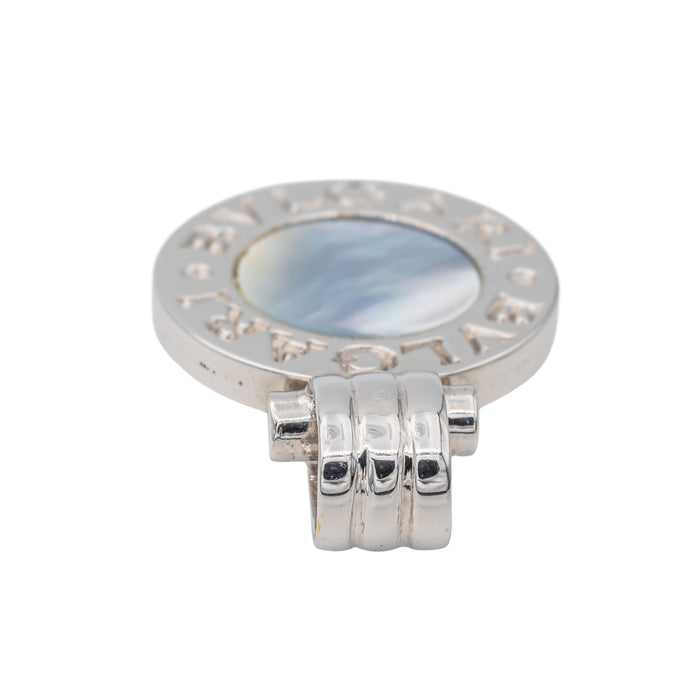 Bulgari Pendentif Or blanc Onyx