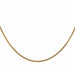 Necklace English mesh necklace Yellow gold 58 Facettes 2569522CN