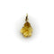 Pendentif Breloque fleur en citrine sculptée à la main, signature en or jaune 58 Facettes A2006W