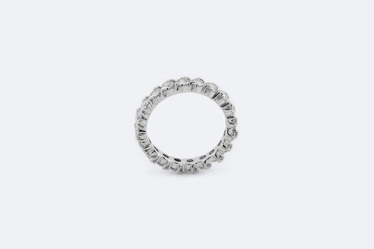 Bague 11 / Oro Bianco Girodito in oro bianco con diamanti 58 Facettes ANL625