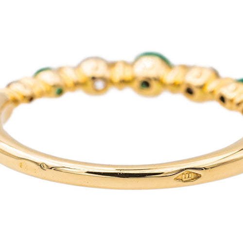 Bague 54 Bague Or jaune Emeraude 58 Facettes 3622952CN