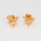Caresse D’Orchidees Par Cartier Earrings Diamond Studs Estate 18k Yellow Gold 58 Facettes G13770