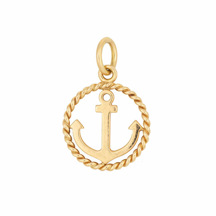 Pendentif Tiffany & Co - Anchor Pendant en or jaune 58 Facettes G13682