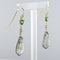 Boucles d'oreilles Boucles d'oreilles quartz à rutile grenats tsavorites et diamants 58 Facettes 18-352