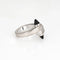 Bague 53 Bague Menotte Onyx de Cartier en or blanc 18 carats 58 Facettes G13580