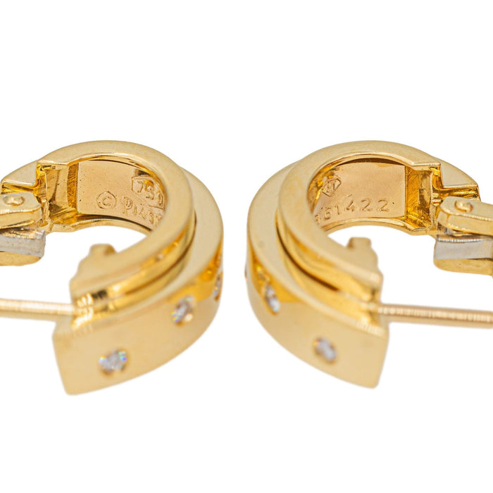 Boucles d'oreilles Piaget Boucles d'oreilles Or jaune Diamant 58 Facettes 3010294CN