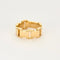 Bague 61 Bague souple or jaune 58 Facettes EL001