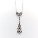 Collier Collier goutte de diamant en or 58 Facettes