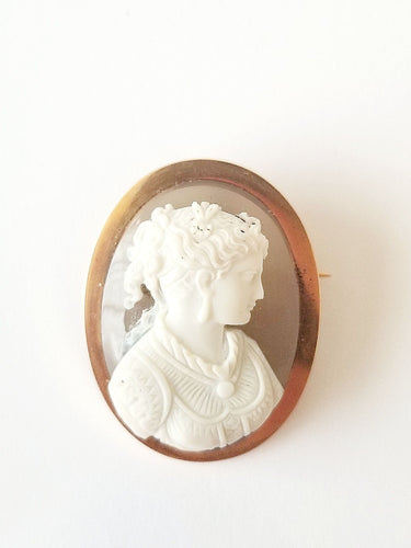Pendentif Broche / pendentif ancienne XIX ème 58 Facettes